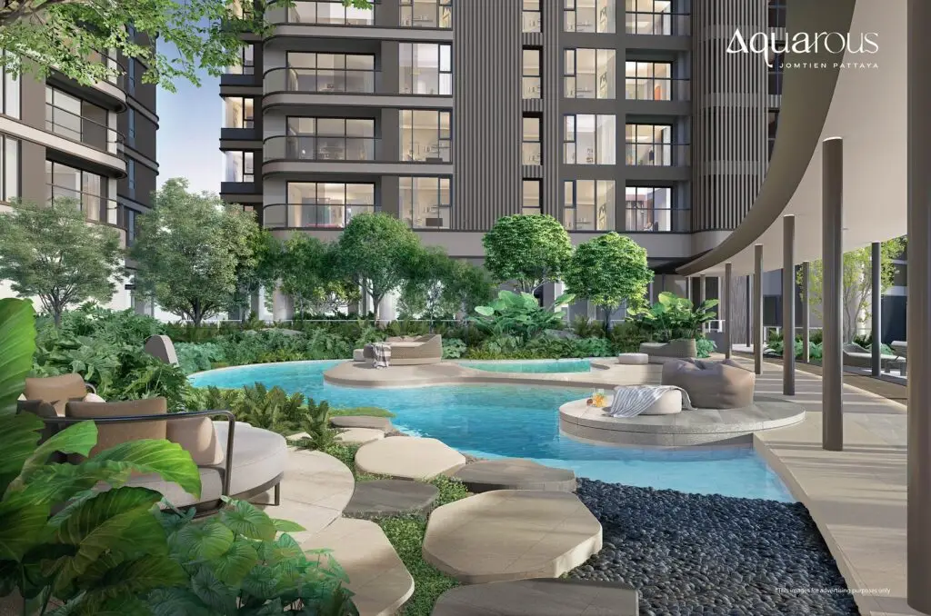 Aquarous Jomtien Pattaya: бассейн