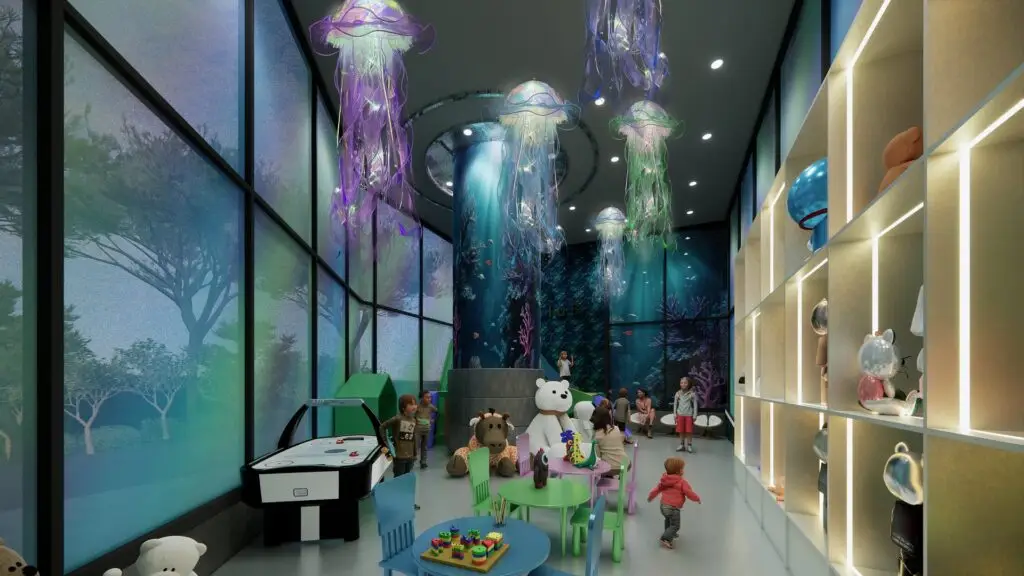 Copacabana Coral Reef: планировка