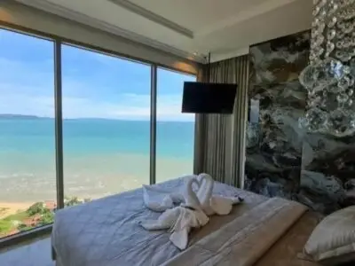 Квартира с 2 спальнями 88 м² в The Riviera Monaco Pattaya — вид на море