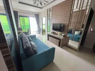 Dusit Grand View — 2 bedroom, 54 м², 17 эт.