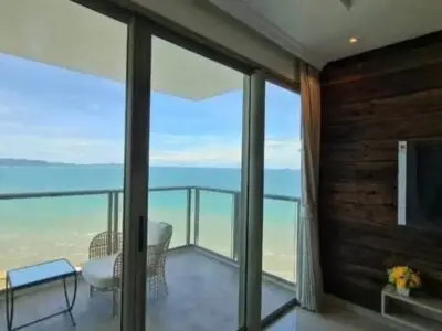 Квартира с 2 спальнями 88 м² в The Riviera Monaco Pattaya — вид на море