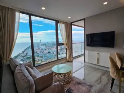 Copacabana Beach Jomtien — 1 bedroom, 23 эт.