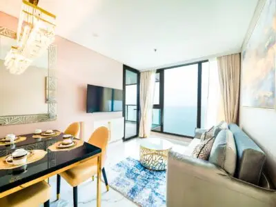 Copacabana Beach Jomtien — 2 bedroom, 65 м², 37 эт.