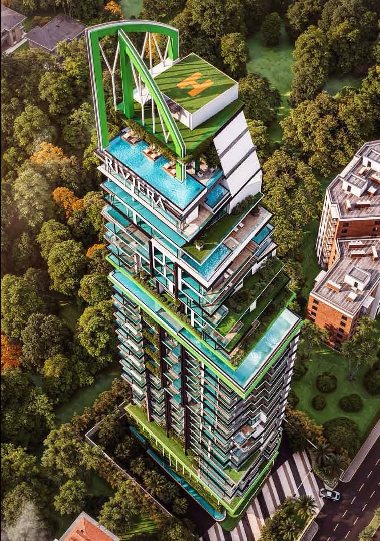 Riviera California — 1 bedroom, 40 м², 24 эт.