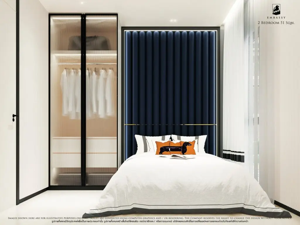 2 Спальная 51 м² interior 5