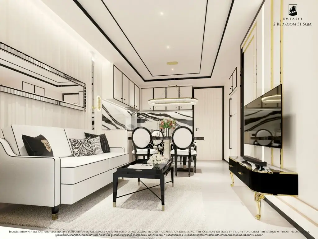 2 Спальная 51 м² interior 4