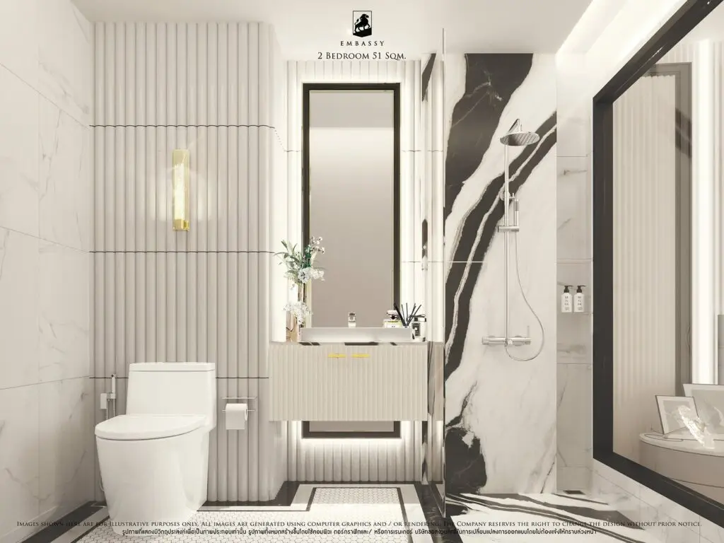 2 Спальная 51 м² interior 3