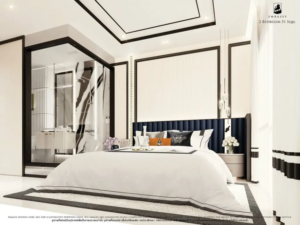 2 Спальная 51 м² interior 1