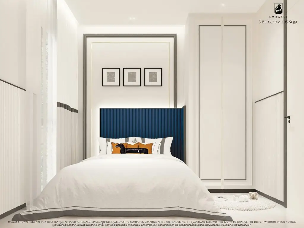 3 Спальная 105 м² interior 7