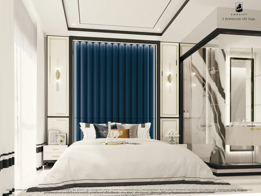 3 Спальная 105 м² interior 3