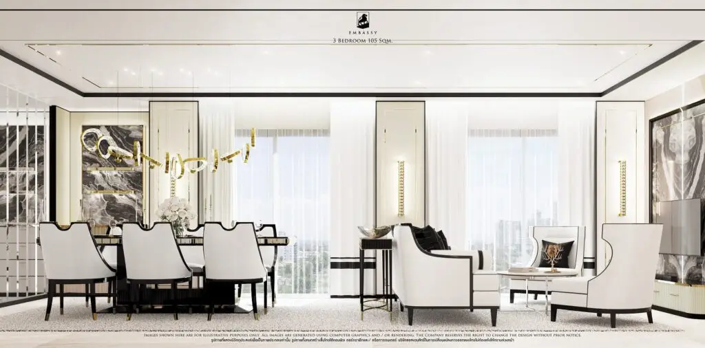 3 Спальная 105 м² interior 5
