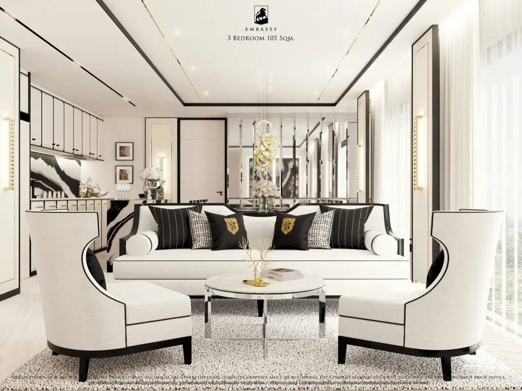 3 Спальная 105 м² interior 1