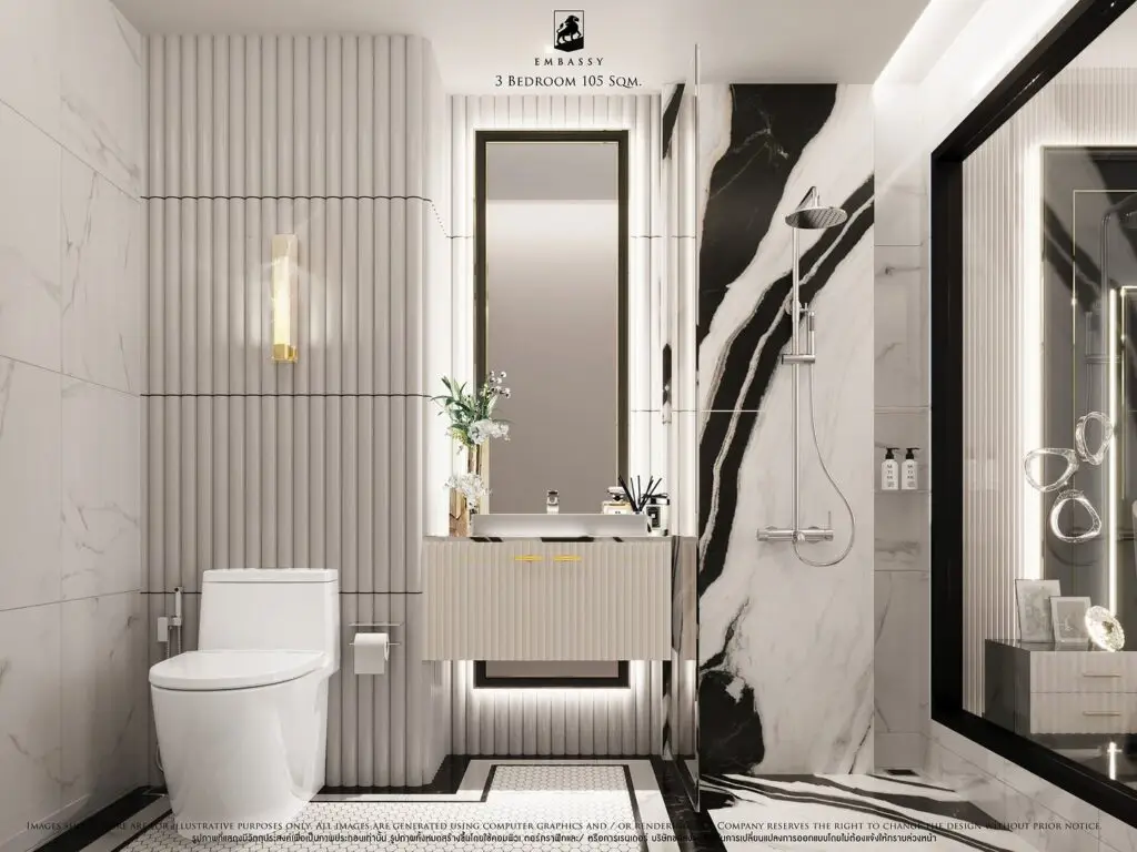 3 Спальная 105 м² interior 2