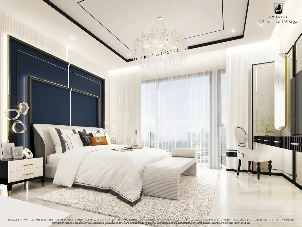 3 Спальная 105 м² interior 6