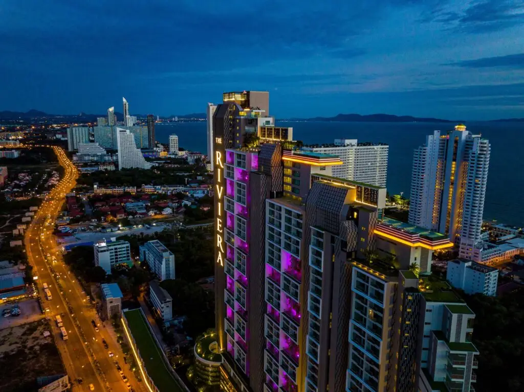 Riviera Jomtien: фасад комплекса