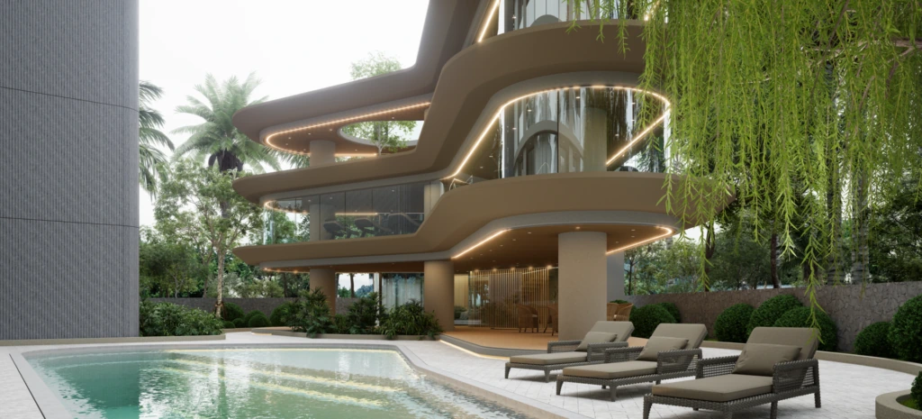 Secret Garden Condominium: вид из окон