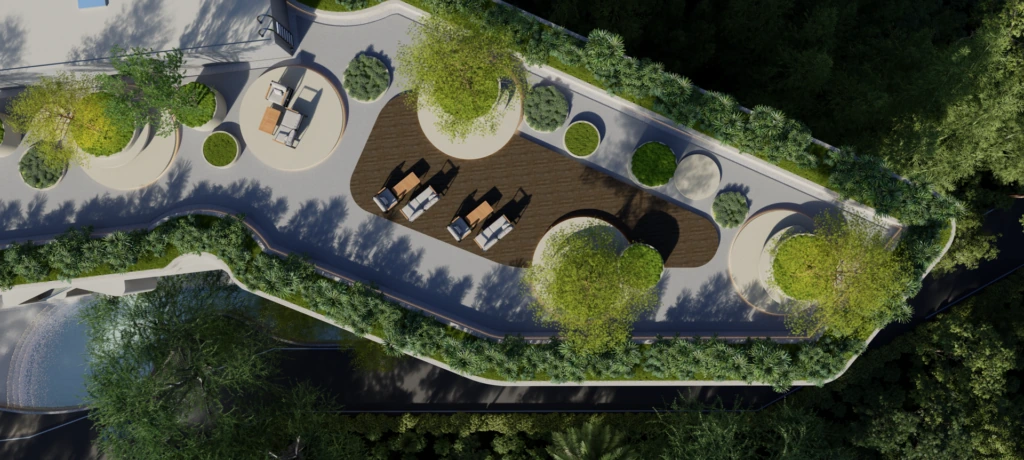 Secret Garden Condominium: бассейн