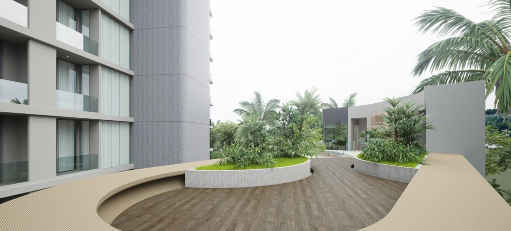 Secret Garden Condominium: бассейн