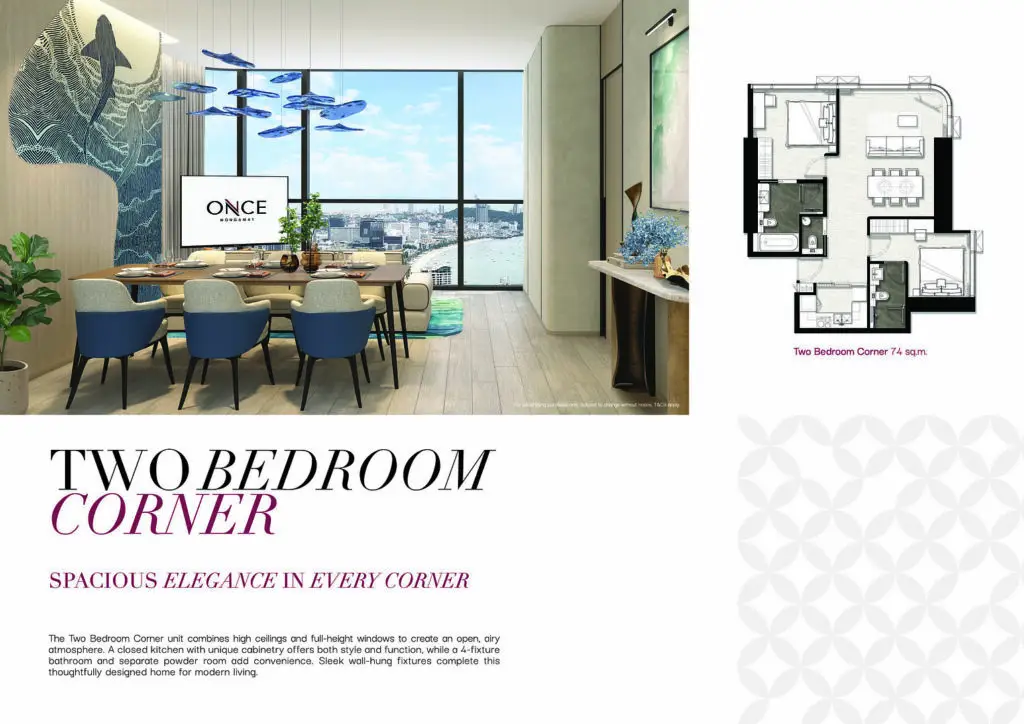 2-Спальная   74.00 - 90.00 м² interior 3