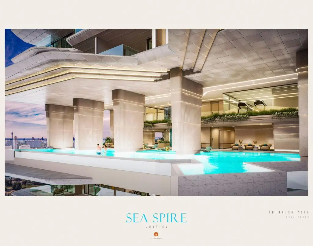 Seaspire Condominium: лобби