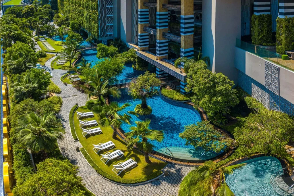 Riviera Jomtien: территория и инфраструктура