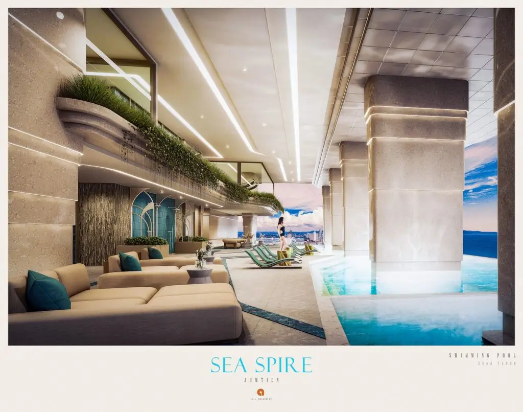 Seaspire Condominium: лобби