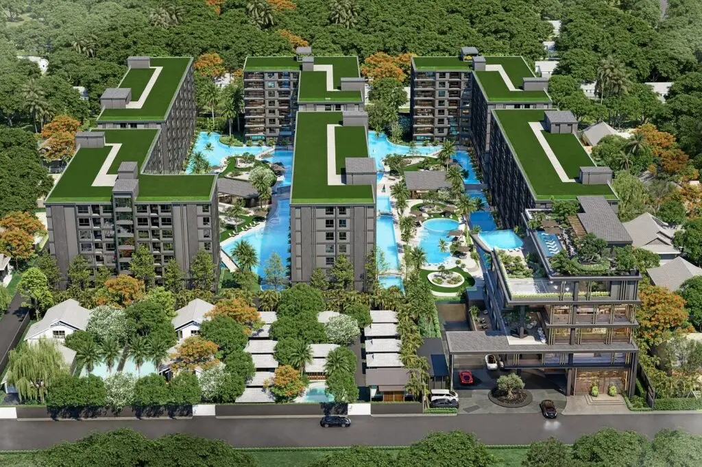 Zenith Pattaya 2: фасад комплекса