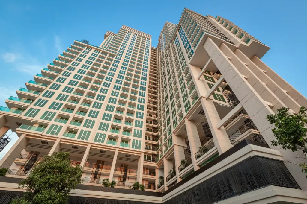 City Garden Tower: сад