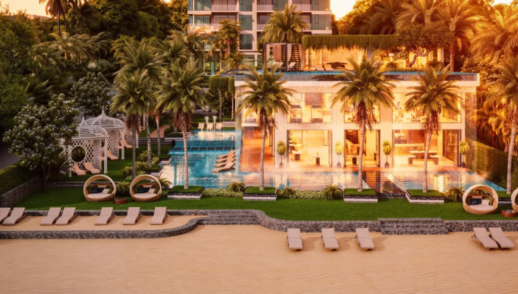The Riviera Palm Beach Wongamat: бассейн