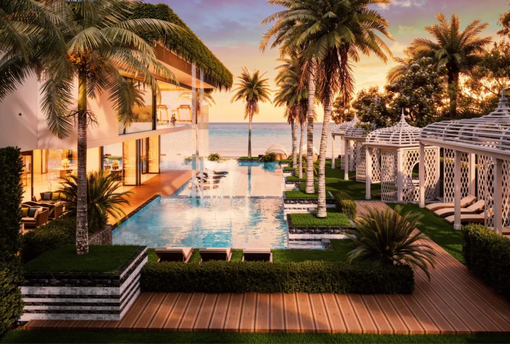 The Riviera Palm Beach Wongamat: бассейн