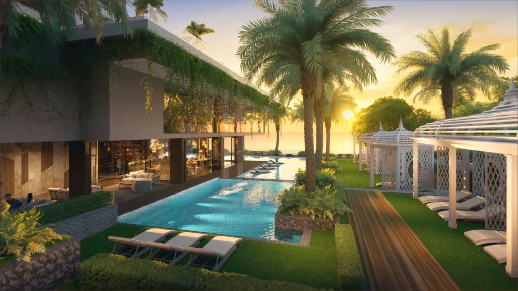The Riviera Palm Beach Wongamat: лобби