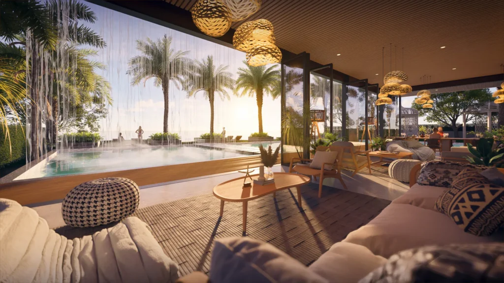 The Riviera Palm Beach Wongamat: лобби