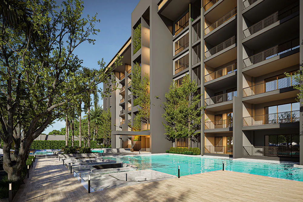Zensiri Residence Jomtien: фасад (4)