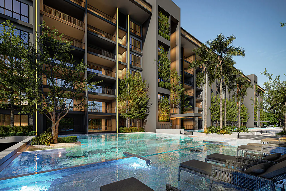 Zensiri Residence Jomtien: фасад