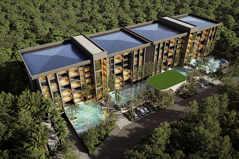 Zensiri Residence Jomtien: фасад (8)