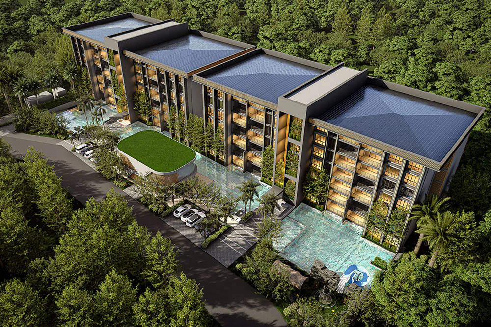 Zensiri Residence Jomtien: фасад