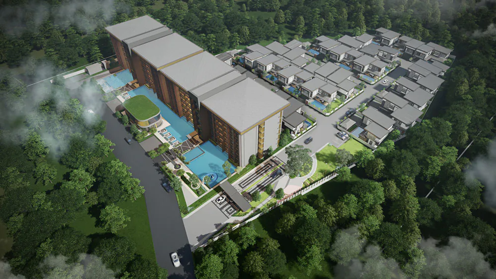 Zensiri Residence Jomtien: фасад (10)
