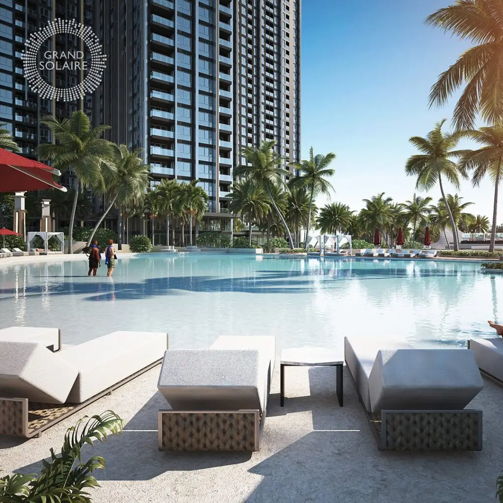 Grand Solaire: территория и инфраструктура