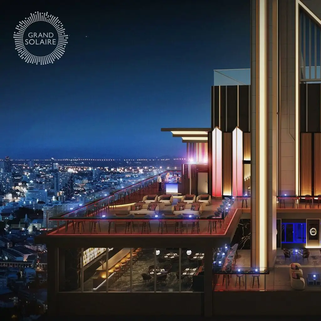 Grand Solaire: территория и инфраструктура