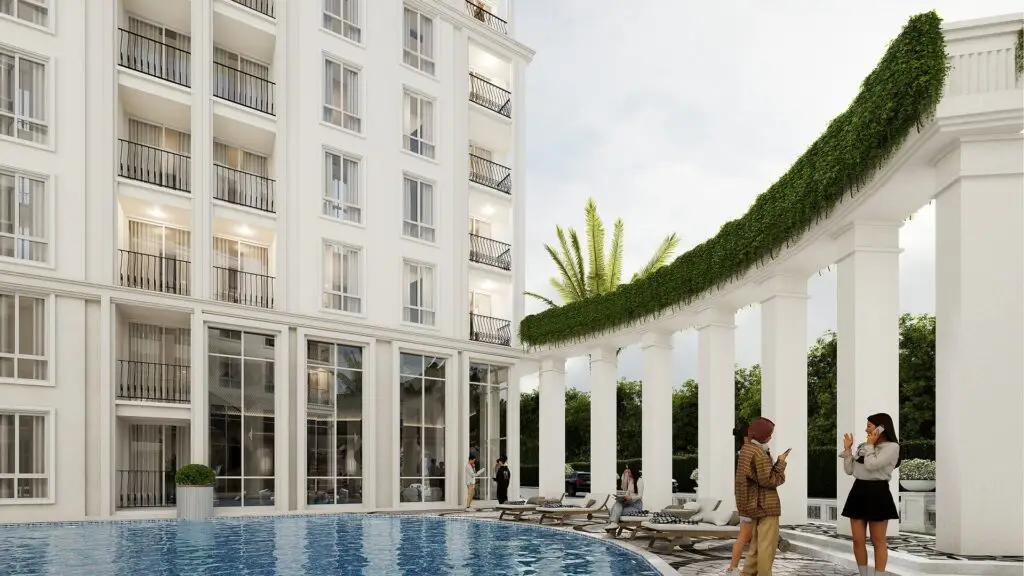 Harmonia City Garden Pattaya: фасад (27)