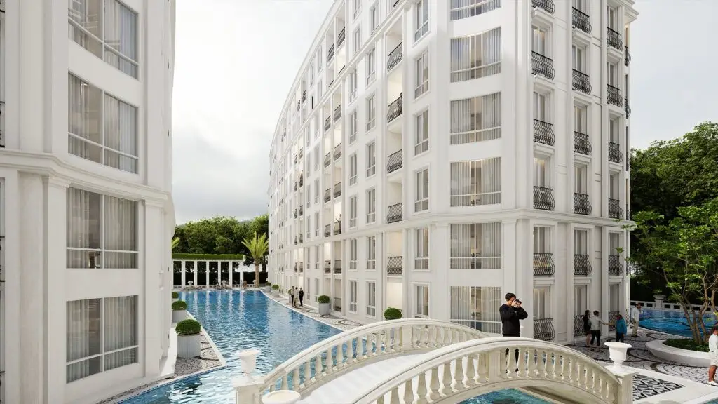 Harmonia City Garden Pattaya: фасад (23)
