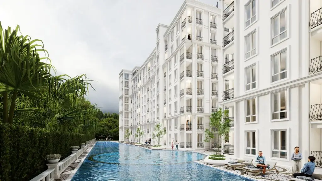 Harmonia City Garden Pattaya: фасад (18)