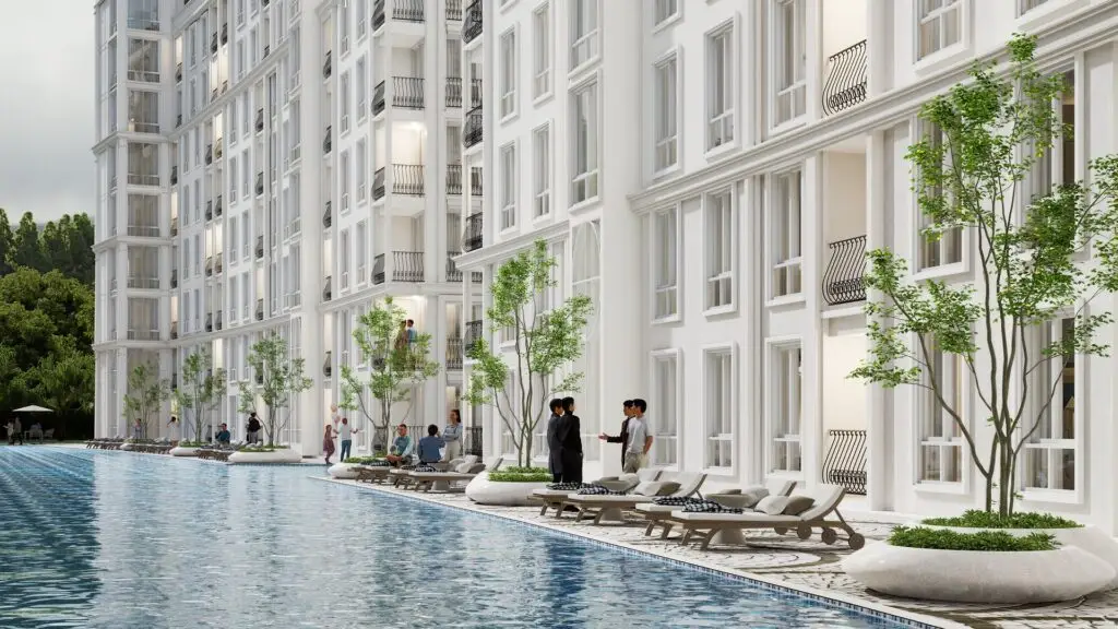 Harmonia City Garden Pattaya: фасад (10)