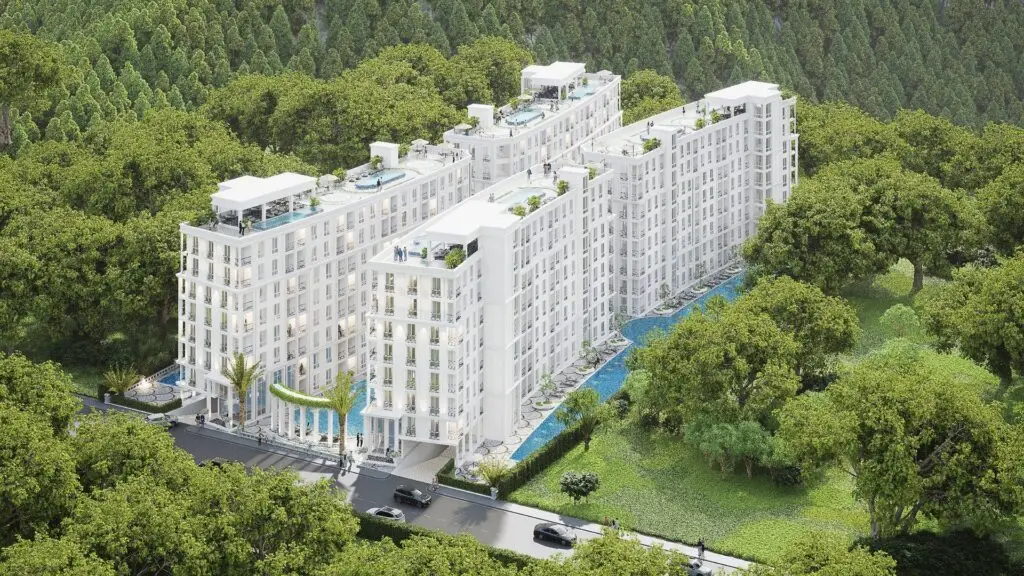 Harmonia City Garden Pattaya: фасад комплекса