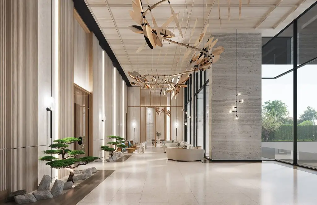 Skypark Lucean: лобби
