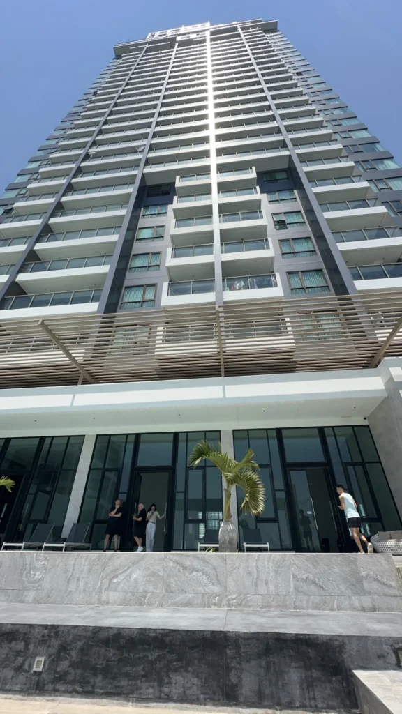 Aeras Jomtien: вид из окон