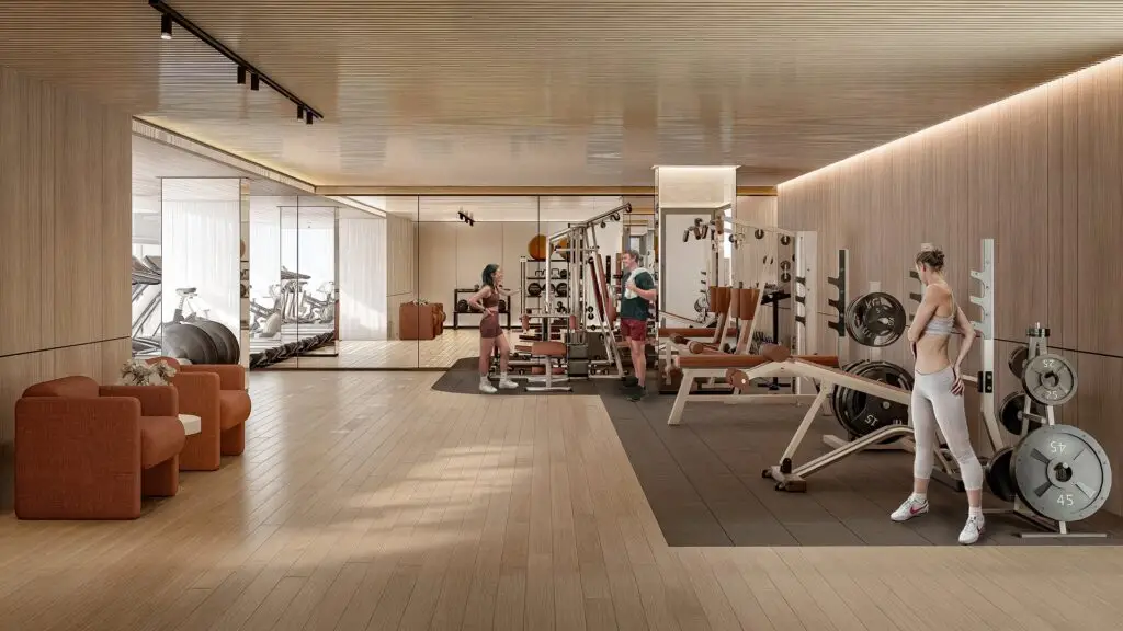 Avenue Boutique Condo: фитнес-зал