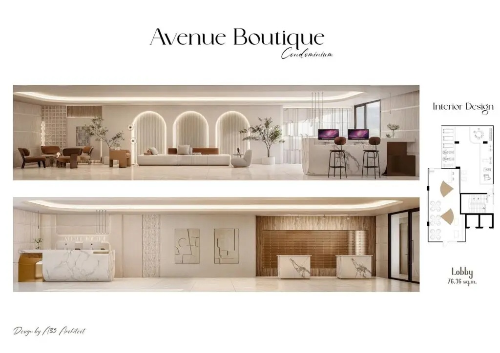 Avenue Boutique Condo: лобби