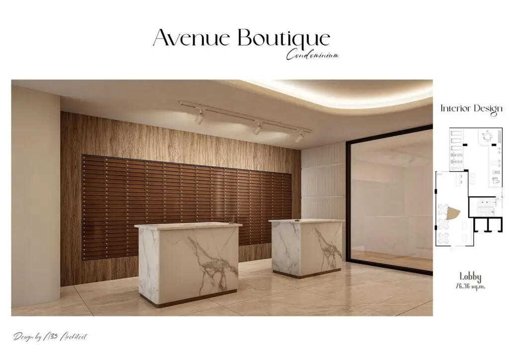Avenue Boutique Condo: лобби