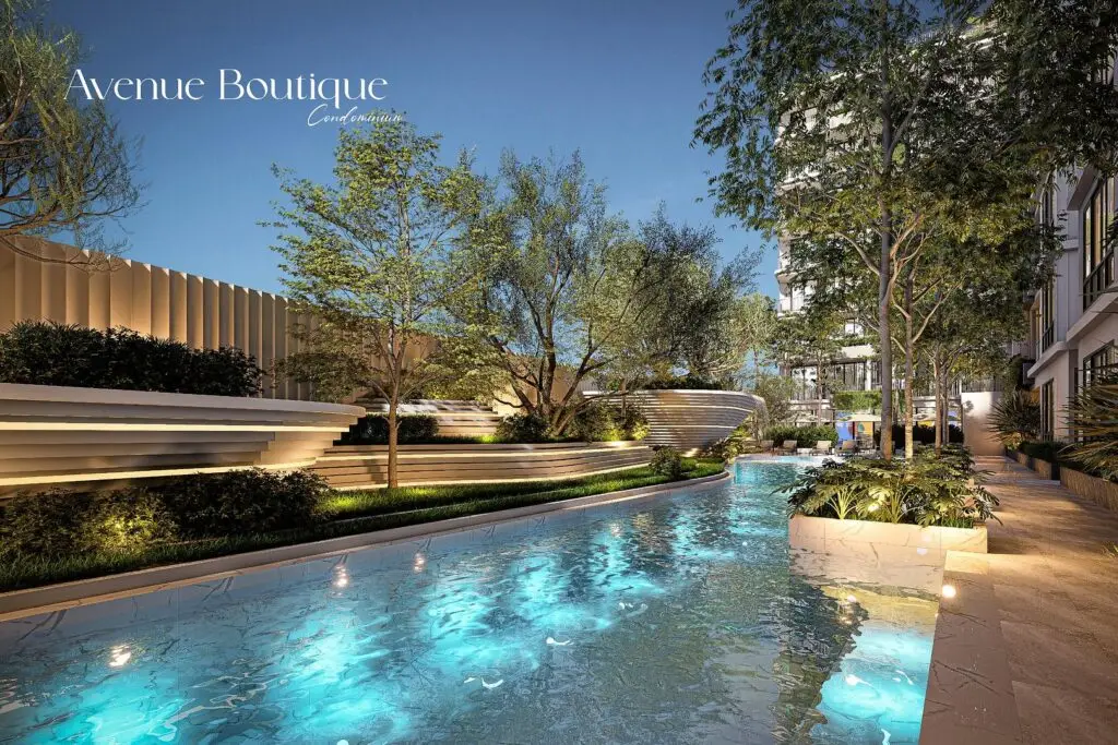 Avenue Boutique Condo: бассейн